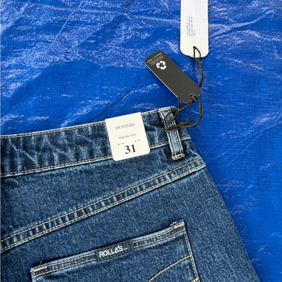 ROLLA'S High Rise Blue Jeans - Picture 4 of 4